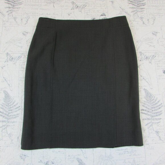 EUC AKRIS Blazer Jacket Skirt Suit Set wool bld desk to dinner capsule womens 10 - Picture 7 of 10